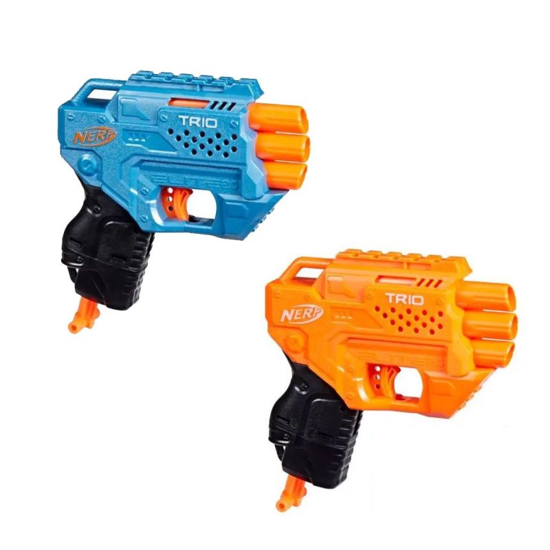 Игрушечное оружие Hasbro Набор из 2-х бластеров Элит Трио (F6786)