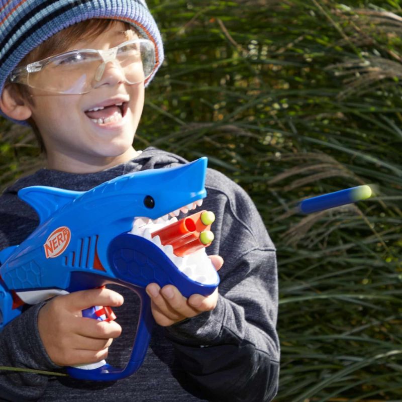 Игрушечное оружие Hasbro Бластер Nerf SharkFire (F8645)
