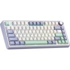 Клавиатура Aula F75 Gasket Greywood V3 switch Hot-Swap PBT Wireless/Bluetooth/USB White (6948391208640)