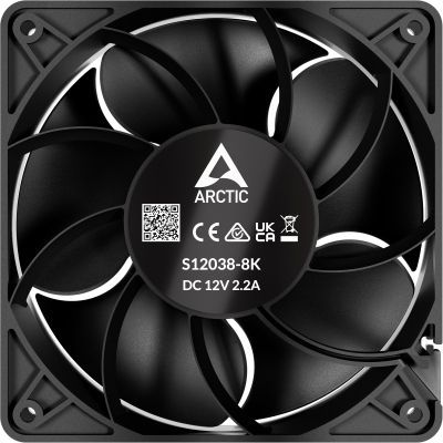 Кулер до корпусу Arctic S12038-8K (ACFAN00294A)