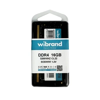 Модуль пам\'яті для ноутбука SoDIMM DDR4 16GB 3200 MHz Wibrand (WI3200DDR4S/16GB)