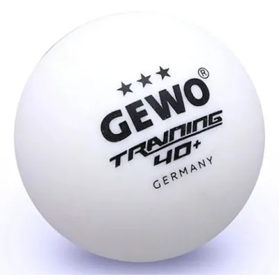 Мячик для настольного тенниса Gewo Trainingsball 40+ 6 шт (85921200) (931058)