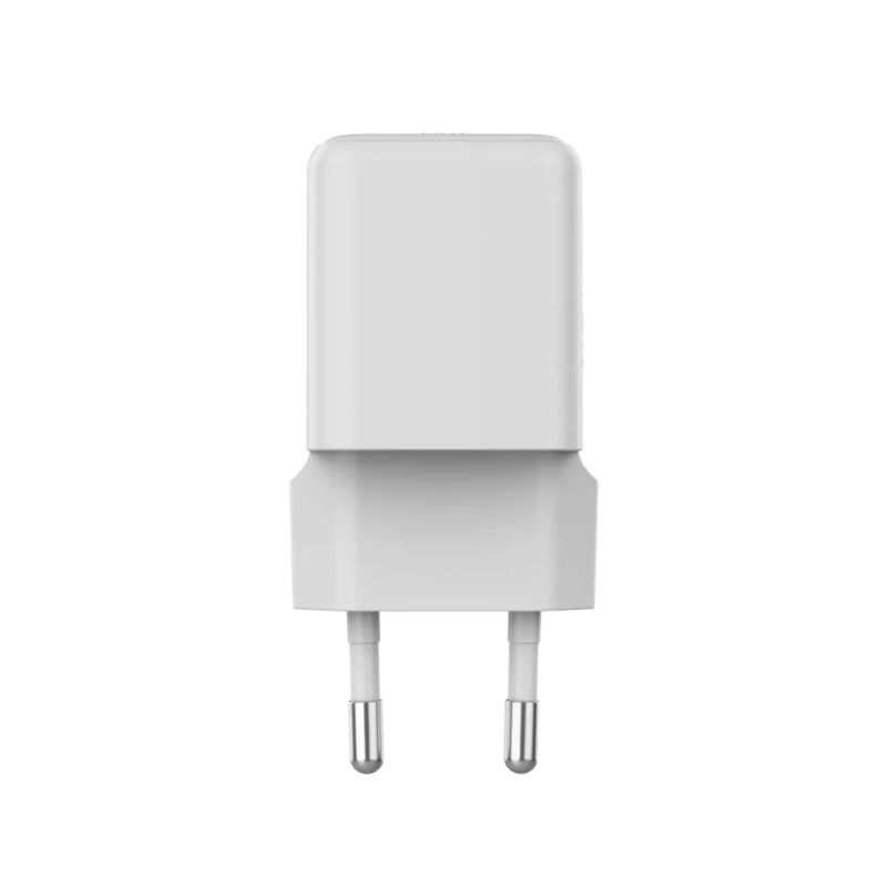 Зарядное устройство Canyon CU20AC GaN 20W 1xPD 1xQC EU White (CNS-CUW20AC)