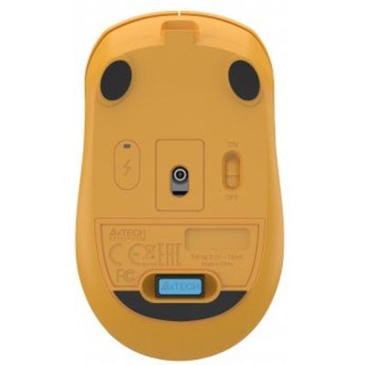 Мышка A4Tech FG15CS Air2 Wireless Yellow (4711421001236)