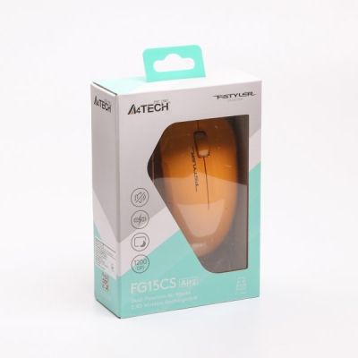 Мышка A4Tech FG15CS Air2 Wireless Yellow (4711421001236)
