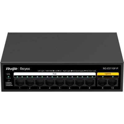 Комутатор мережевий Ruijie Networks (RG-ES110F-P)