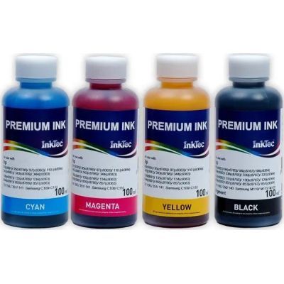 Чернила InkTec Epson L800, 4*100 мл, BCMY (E0017-4SET100)