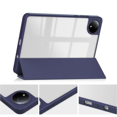 Чехол для планшета BeCover Soft Edge TPU Xiaomi Redmi Pad SE 8.7" Blue Marble (712572)