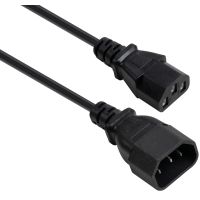Кабель питания C13 to C14 1.8m 0.75mm2 copper Vinga (VYPCC13141875CU)
