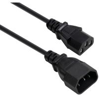 Кабель питания C13 to C14 1.8m 0.75mm2 copper Vinga (VYPCC13141875CU)