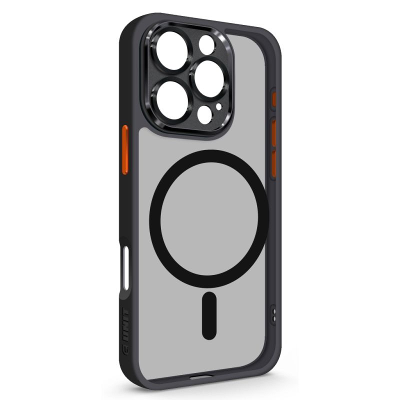 Чехол для мобильного телефона Armorstandart Unit MagSafe SE Apple iPhone 16 Pro Black Orange (ARM81147)