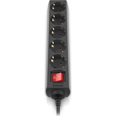 Сетевой фильтр питания REAL-EL RS-PROTECT M 10m, black (EL122300037)
