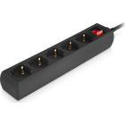 Сетевой фильтр питания REAL-EL RS-PROTECT M 10m, black (EL122300037)