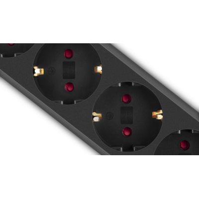 Сетевой фильтр питания REAL-EL RS-PROTECT M 10m, black (EL122300037)