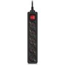 Сетевой фильтр питания REAL-EL RS-PROTECT M 10m, black (EL122300037)