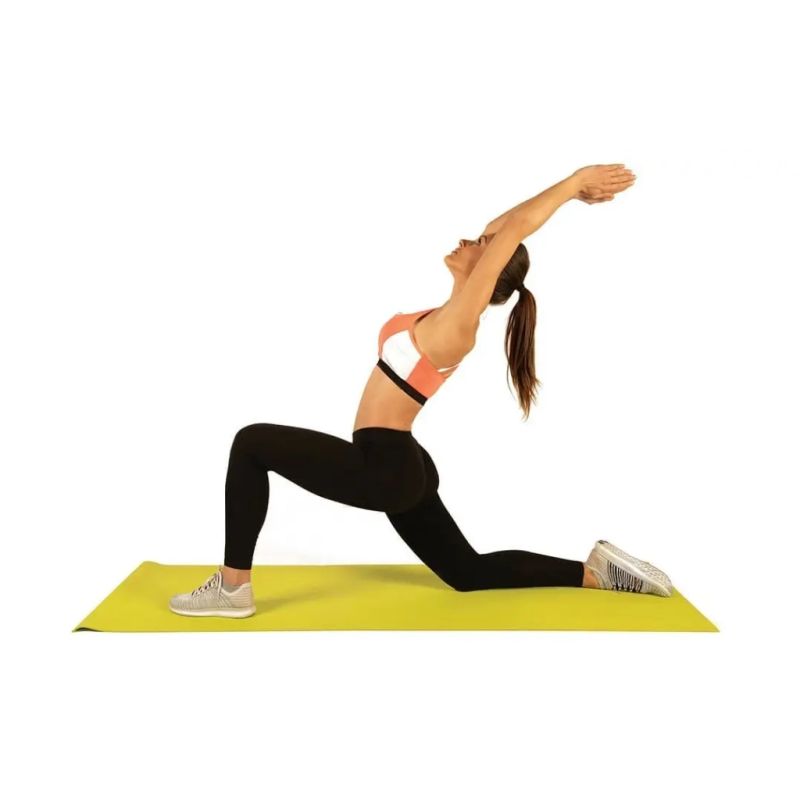 Килимок для йоги Toorx Yoga PVC 173 х 60 х 0,6 см Verde/Antracite (MAT-176) (931138)