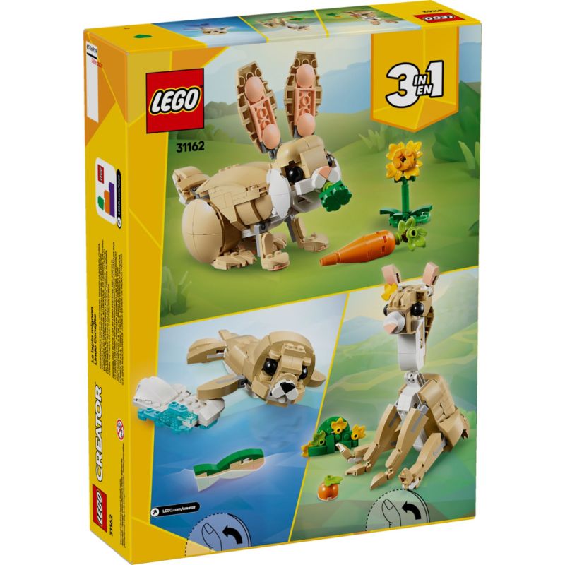 Конструктор LEGO Creator Чарівне кроленя (31162)