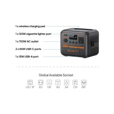 Зарядна станція BLUETTI (AC50P) 700W 504Wh (AC50P)