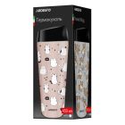 Термокружка Ardesto Coffee Time Animals Cats 450мл, нержавіюча сталь, коричневий (AR2645FC)