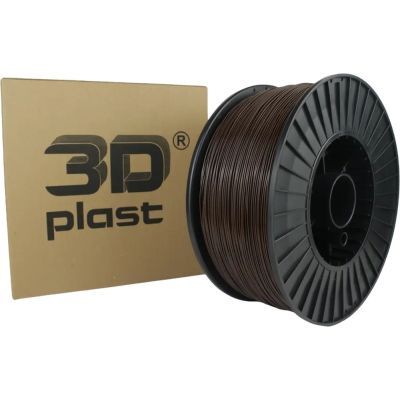 Пластик для 3D-принтера 3Dplast PLA 1.75мм, 3кг, brown (3DPLA1753BRWN)