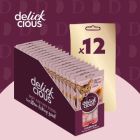 Ласощі для котів Delickcious Дорада з додаванням папаї 4 х 15 г (4820269141612)