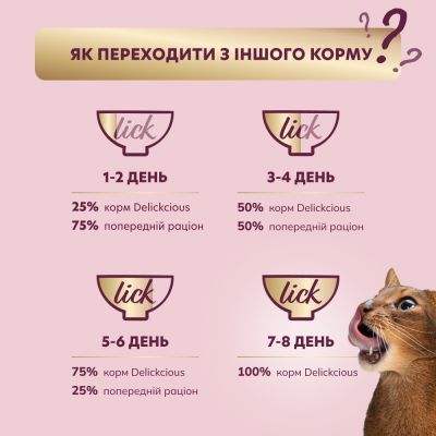 Вологий корм для кішок Delickcious Суп з сардини з креветками та додаванням гарбуза 80 г (4820269141568)