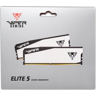 Модуль пам\'яті для комп\'ютера DDR5 32GB (2x16GB) 5600 MHz Viper Elite 5 Patriot (VEB532G5636KW)