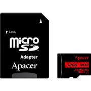 Карта пам\'яті Apacer 32GB microSD class 10 UHS-I V10 A1 (AP32GMCSH10UB-R)