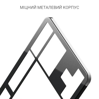 Клавиатура Dark Project ALU87 Midnight ABS RGB Mech G3MS Zircon Black (DPKB_MIDNIGHT_87_ANSI_UA)