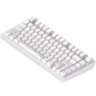 Клавіатура Dark Project ALU81 Terra Nostra PBT RGB Mech G3MS Moonstone White (DPKB_NOSTRA_81_ANSI_WHITE_UA)
