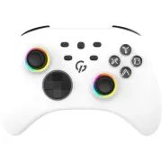 Геймпад GamePro (GPX13W) 2.4G/BT 5.1/USB/PC/iOS/Android RGB White (GPX13W)