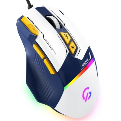 Мишка GamePro (GM300BL) USB Blue/White (GM300BL)