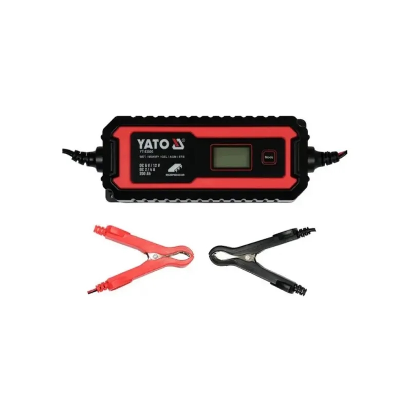 Зарядний пристрій для автомобільного акумулятора Yato (YT-83001)