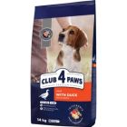 Сухой корм для собак Club 4 Paws Премиум Для средних пород С уткой 14 кг (4820269143043)