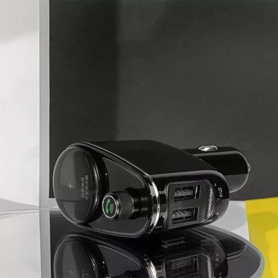 FM модулятор Baseus FM Launcher Locomotive 3.4 A 2 USB (CCHC000001)