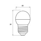 Лампочка Eurolamp LED ECO серия "P" G45 7W 630Lm E27 3000K (LED-G45-07273(P))