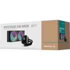 Система жидкостного охлаждения Deepcool Mystique 240 ARGB Black (R-LX550-BKADSNC-G-1)