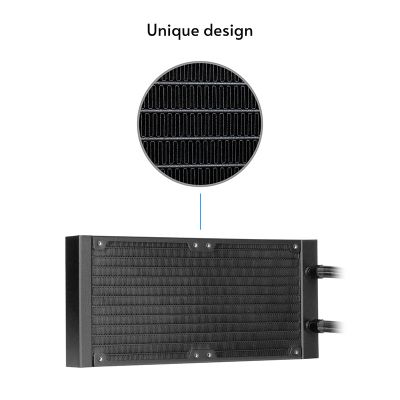 Система жидкостного охлаждения Chieftec Iceberg 360 DARK (CLC-360-BLK)