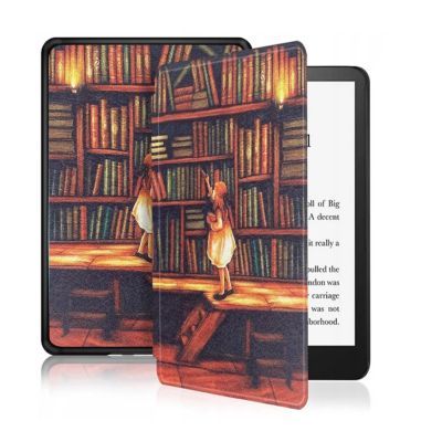 Чехол для электронной книги BeCover Smart Case Amazon Kindle Paperwhite 12th Gen. 2024 7"/Colorsoft (2024) Library Girl (712856)
