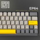 Клавіатура Epomaker EP64 60 Mulan Switch Hot-Swap RGB Wireless/Bluetooth/USB UA Black (EP64-B-M)