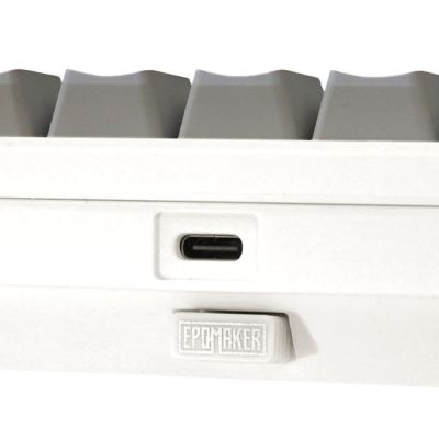 Клавіатура Epomaker Shadow-X 70 Mulan Switch Hot-Swap LCD Screen RGB Wireless/Bluetooth/USB UA White (SHX-W-M)