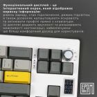Клавиатура Epomaker Shadow-X 70 Mulan Switch Hot-Swap LCD Screen RGB Wireless/Bluetooth/USB UA White (SHX-W-M)