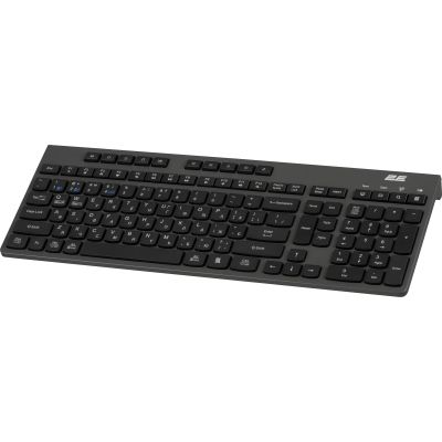 Клавіатура 2E KS280 Wireless/Bluetooth Black-Gray (2E-KS280WBGR_UA)