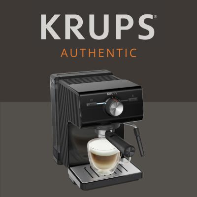 Ріжкова кавоварка еспресо Krups (XP381810)