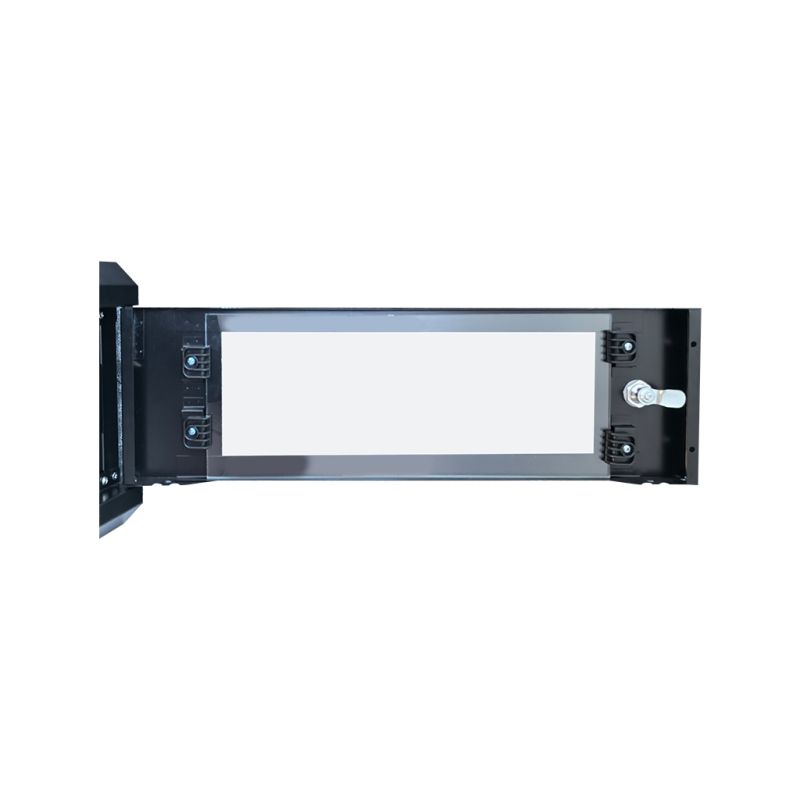 Шкаф настенный GEAR 4U 19'' 600x600x280 мм, black (GWMSN-4U-600-600)
