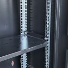Шкаф настенный GEAR 12U 19\'\' 600x600x650 мм, + полка 19", black (GWMSN-12U-600-600)