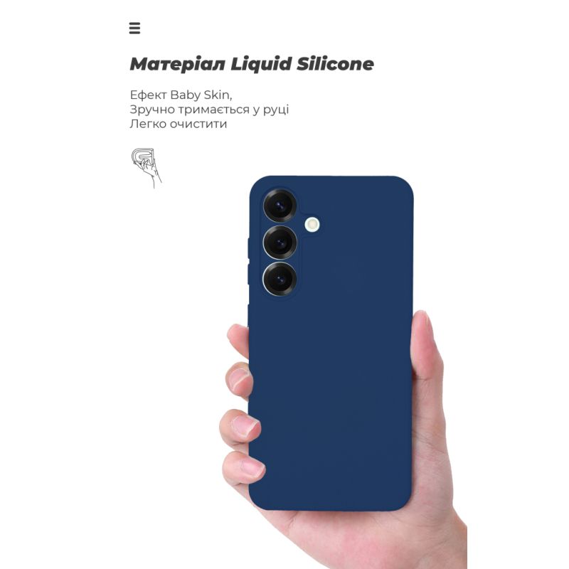 Чехол для мобильного телефона Armorstandart ICON Samsung S25 Plus Camera cover Blue (ARM81577)