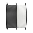 Пластик для 3D-принтера Creality PLA 2x1кг, 1.75мм, white+black (3301010337)