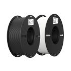 Пластик для 3D-принтера Creality PLA 2x1кг, 1.75мм, white+black (3301010337)