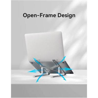 Підставка до ноутбука Vention Laptop X-type Stand Silver Aluminum Alloy (KDMI0)